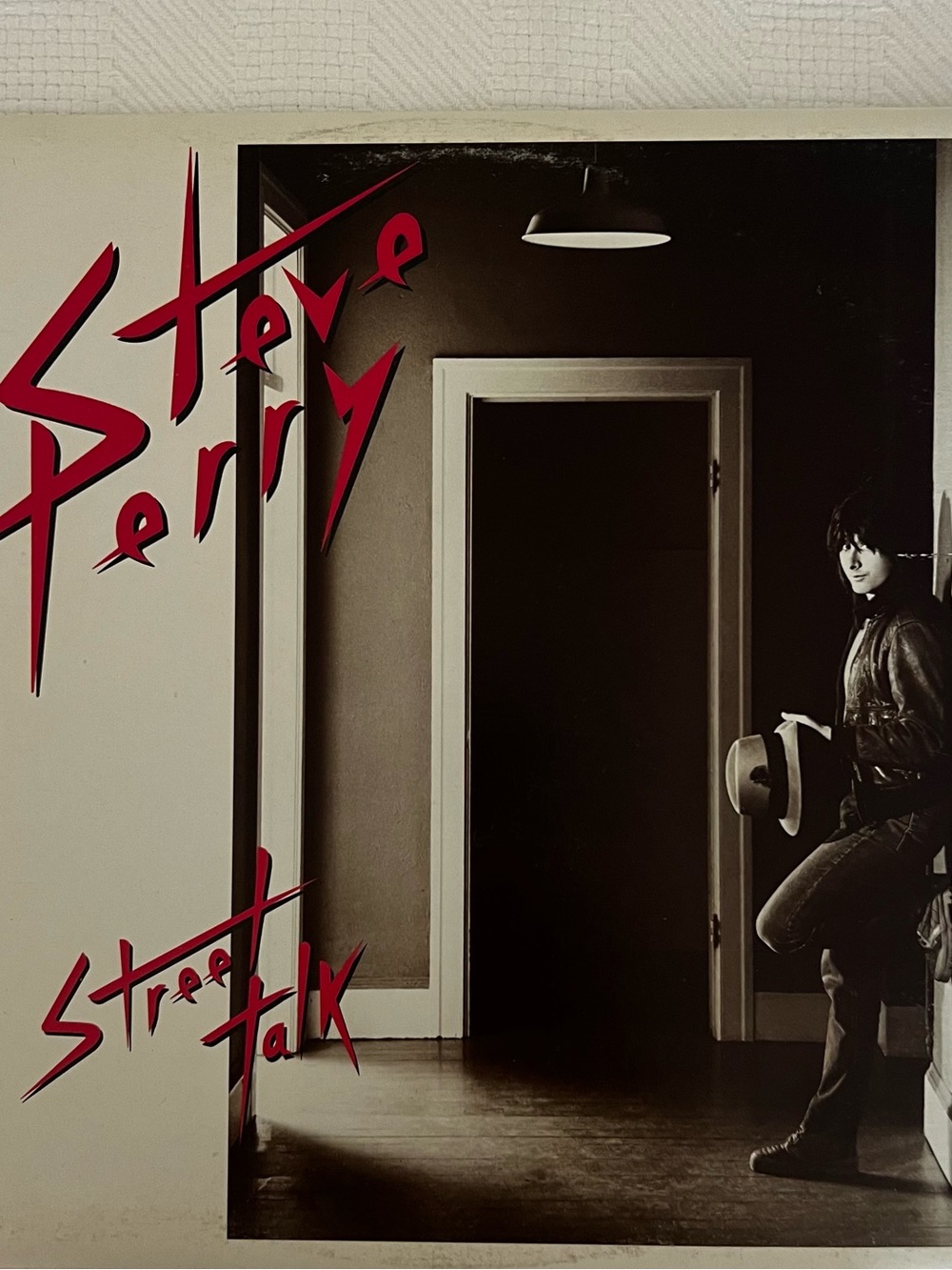 Vintage Steve Perry 'Street Talk' Vinyl Record Album 1984